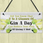 Funny Home Bar Sign Gin Plaque Gin Sign Garden Shed Man Cave