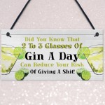 Funny Home Bar Sign Gin Plaque Gin Sign Garden Shed Man Cave