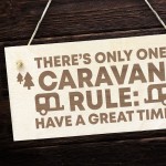 Caravan Sign Novelty Hanging Plaque Caravan Accessories Outdoor