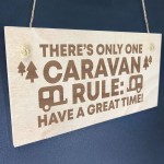 Caravan Sign Novelty Hanging Plaque Caravan Accessories Outdoor