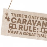 Caravan Sign Novelty Hanging Plaque Caravan Accessories Outdoor