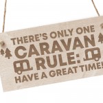 Caravan Sign Novelty Hanging Plaque Caravan Accessories Outdoor