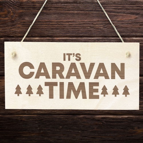 Funny Caravan Sign Engraved Novelty Sign Caravan Lover Gift