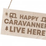 Caravan Sign Engraved Novelty Campervan Sign Caravan Lover Gift 