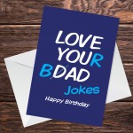 Red Ocean Funny Hilarious Birthday Cards For Dad Card