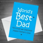 Funny Fathers Day Cards Greetings Card Card For Dad