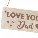 Fathers Day Gift Dad Gift Wood Hanging Sign Dad Birthday Gift