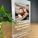 Personalised Dad Photo Plaque For Fathers Day Birthday Gift