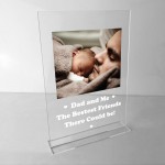 Personalised Dad Photo Plaque For Fathers Day Birthday Gift