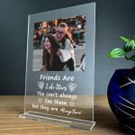 Personalised Photo Plaque Best Friend Birthday Friendship Gift