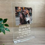 Personalised Photo Plaque Best Friend Birthday Friendship Gift