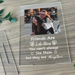 Personalised Photo Plaque Best Friend Birthday Friendship Gift