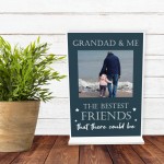 Personalised Photo Plaque Grandad Gift Best Friend Plaque