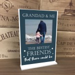 Personalised Photo Plaque Grandad Gift Best Friend Plaque