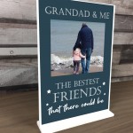 Personalised Photo Plaque Grandad Gift Best Friend Plaque