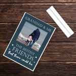 Personalised Photo Plaque Grandad Gift Best Friend Plaque