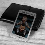 Red Ocean Fathers Day Gift For Dad Daddy Personalised Photo Card