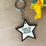 Thank You Gift For Best Friend Teacher Volunteer Nurse Keyring