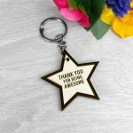 Thank You Gift For Best Friend Teacher Volunteer Nurse Keyring