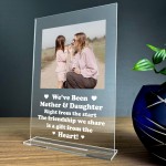 Personalised Mother And Daughter Photo Plaque Mum Gifts