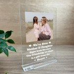 Personalised Mother And Daughter Photo Plaque Mum Gifts