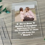 Personalised Mother And Daughter Photo Plaque Mum Gifts