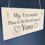 Anniversary Gift For Him Her Wooden Plaque Fathers Day Birthday