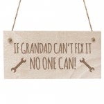 Grandad Gifts Novelty Engraved Wood Plaque Birthday Fathers Day