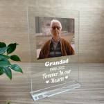 Personalised Grandad Memorial Remembrance Plaque For Grandad