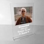 Personalised Grandad Memorial Remembrance Plaque For Grandad