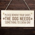 Funny Home Sign Dog Sign Dog Gift Hanging Sign Pet Sign Pet Gift