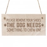 Funny Home Sign Dog Sign Dog Gift Hanging Sign Pet Sign Pet Gift