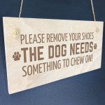 Funny Home Sign Dog Sign Dog Gift Hanging Sign Pet Sign Pet Gift