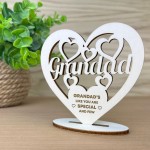 Special Grandad Gift For Birthday Fathers Day Standing Plaque