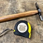 Personalised Engraved Tape Measure Fathers Day Gift For Grandad