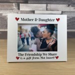 Mother & Daughter Friendship Love Handmade Photo Frame