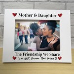 Mother & Daughter Friendship Love Handmade Photo Frame