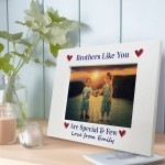 Novelty Brother Gifts Personalised Photo Frame Gift From Sister