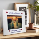 Novelty Brother Gifts Personalised Photo Frame Gift From Sister