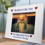 Novelty Brother Gifts Personalised Photo Frame Gift From Sister