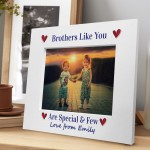 Novelty Brother Gifts Personalised Photo Frame Gift From Sister