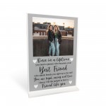 Personalised Gift Best Friend Standing Plaque Friendship Sign