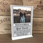 Personalised Gift Best Friend Standing Plaque Friendship Sign