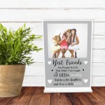 Personalised Friendship Plaque Custom Photo Birthday Gifts