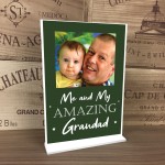 Personalised Photo Plaque Grandad Gift Custom Birthday Gifts