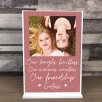 Personalised Photo Plaque Friendship Custom Birthday Gifts