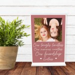 Personalised Photo Plaque Friendship Custom Birthday Gifts