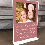 Personalised Photo Plaque Friendship Custom Birthday Gifts