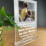 Personalised Photo Plaque Grandad Gift From Grandchildren