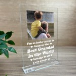 Personalised Photo Plaque Grandad Gift From Grandchildren